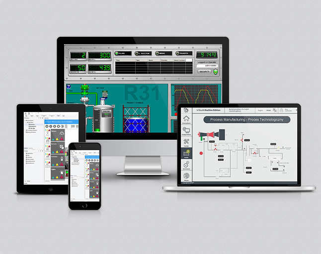 Infografika AVEVA InTouch - sprawdzaj bez limitów
